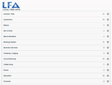 Tablet Screenshot of localfreeapps.com